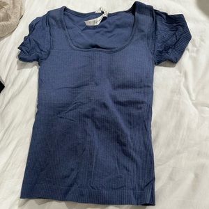 Lululemon fitted ribbed top never worn size 2